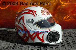 custom paint helmet